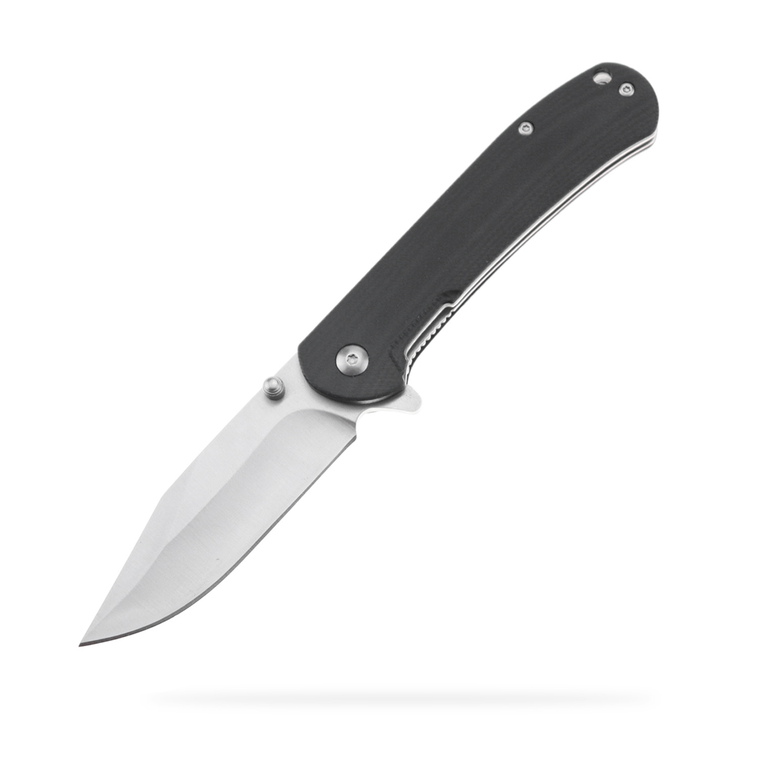 Factory Direct Sale Black G10 Handle High Hardness Folding Knife Cross-Border E-Commerce Multifunctional Gift Knife Spot Wholesale