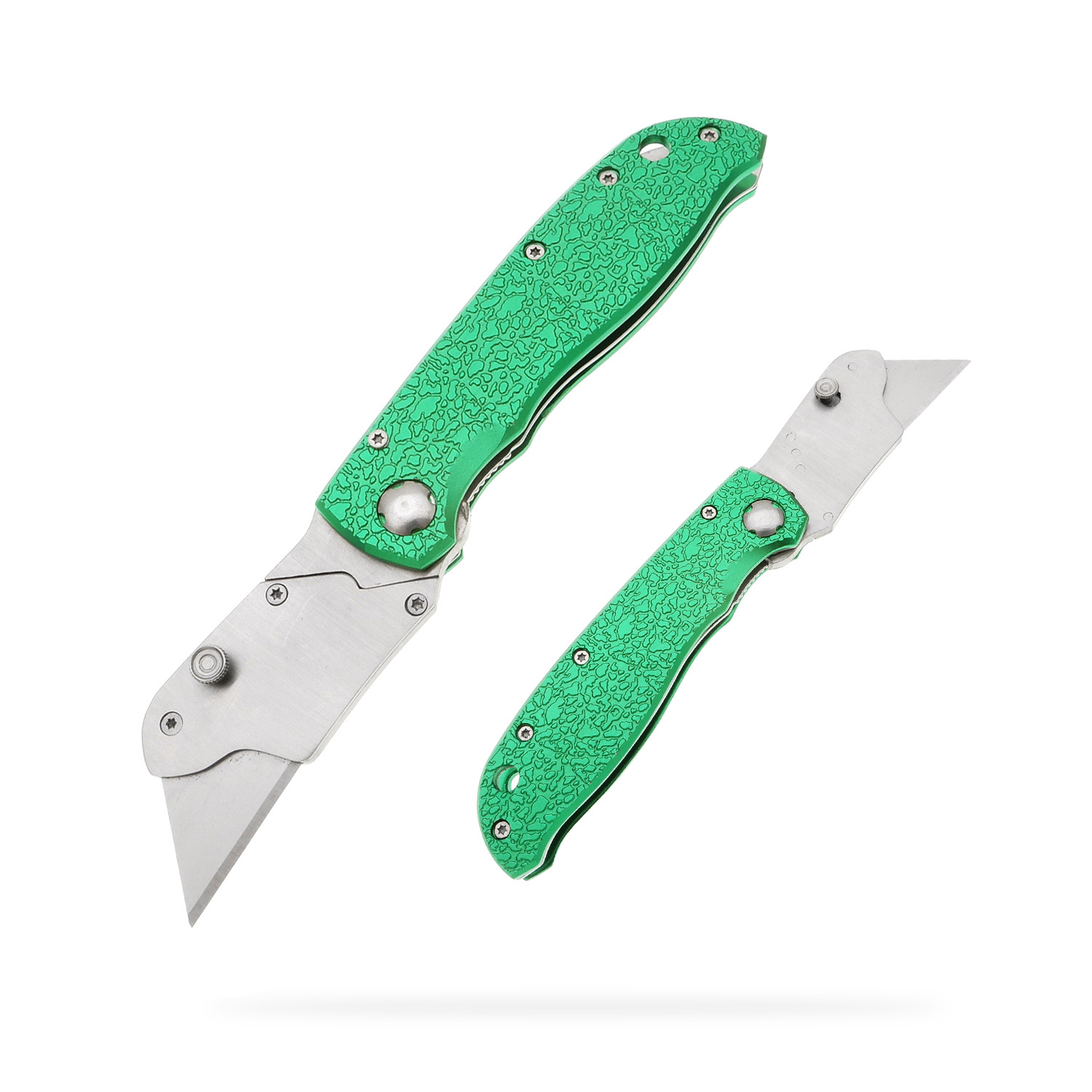 Strength Manufacturer Folding Stainless Steel Utility Knife Media Knife Cutter Paper Knife Express Unboxing Knife Carpet Wallpaper Knife